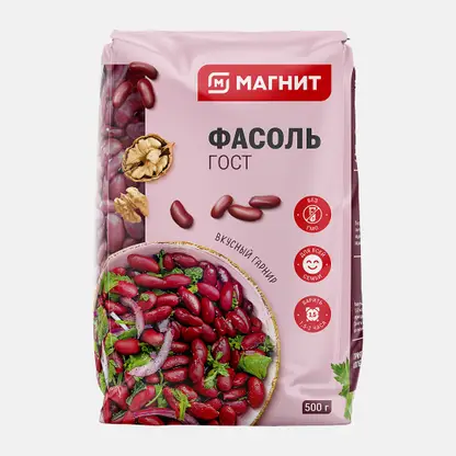 Фасоль Магнит продовольственная 500г