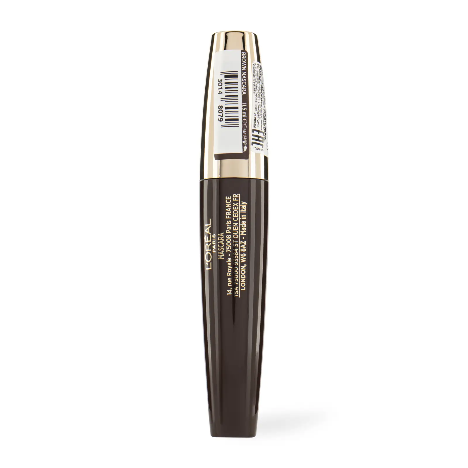 Тушь для ресниц L’Oréal Paris Volume Millions Lashes Balm Brown для объема и разделения коричневая