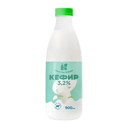Изображение товара Кефир Константиново 3.2% 900мл