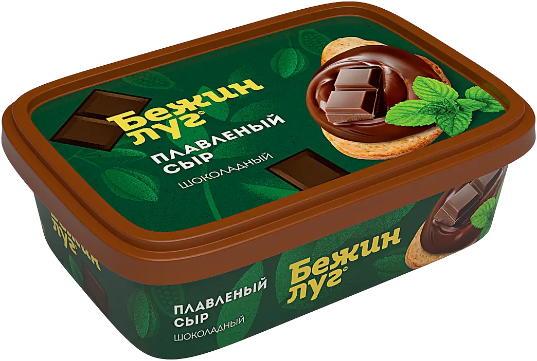 Сыр Бежин луг плавленый шоколад 30% 200г