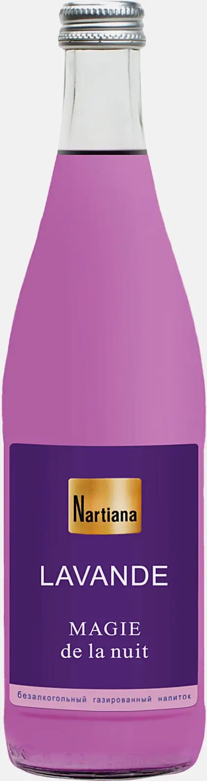 Изображение товара Напиток Nartiana Lavanda 0.5 л Стеклянная бутылка