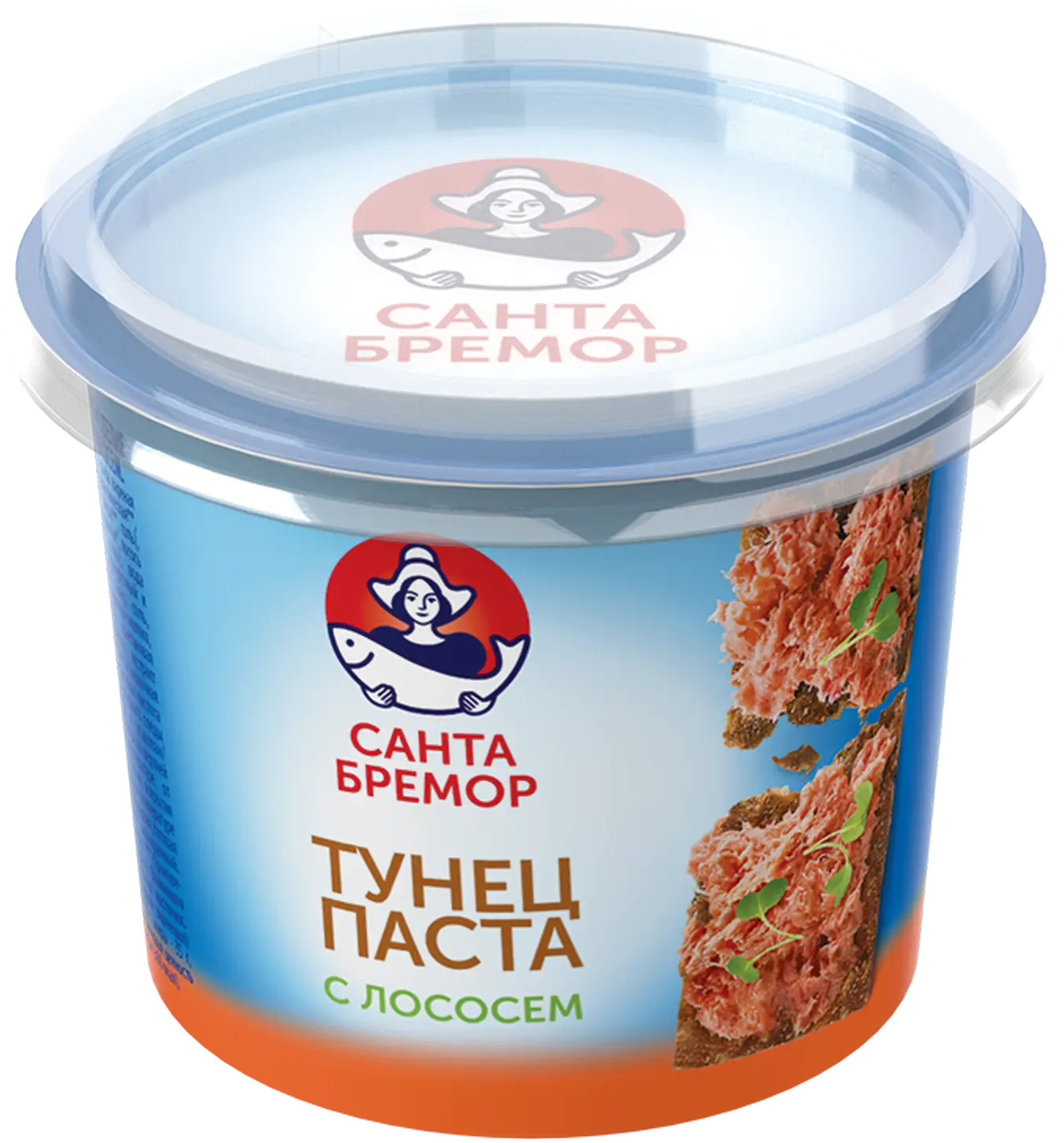 Паста Санта Бремор тунец лосось 140г - Магнит-Продукты