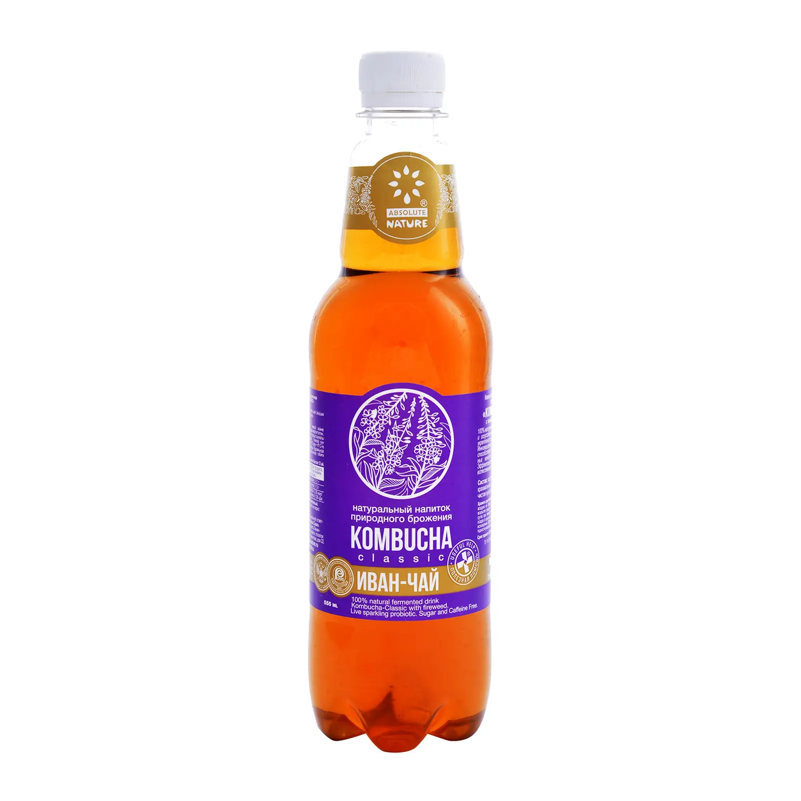 Изображение товара Напиток Kombucha Claccic натуральный природного брожения Иван Чай 555мл