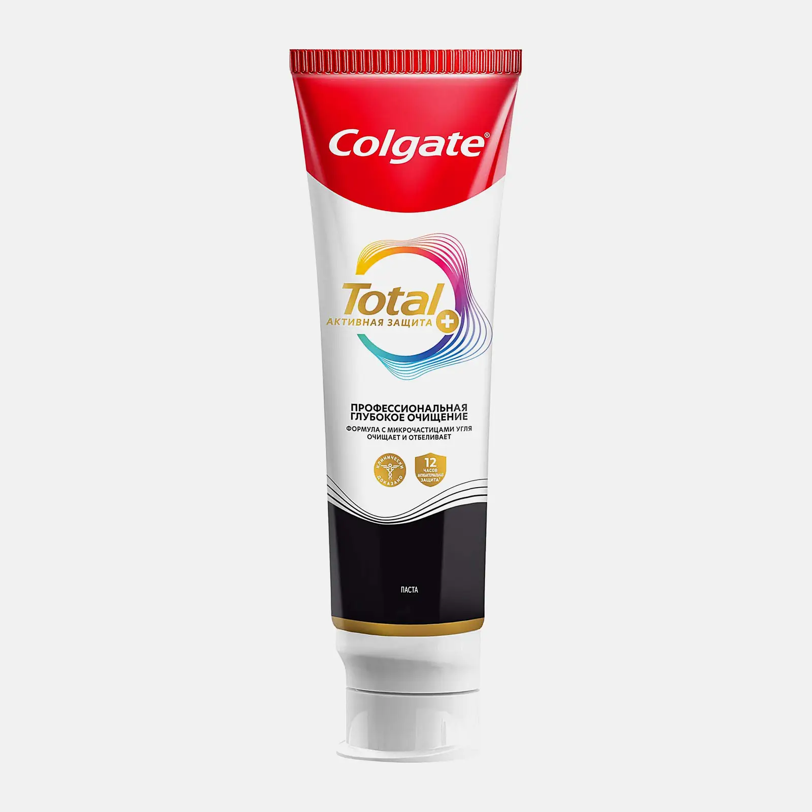 Зубная паста Colgate Total Глубокое Очищение с углем 100мл - фото 2