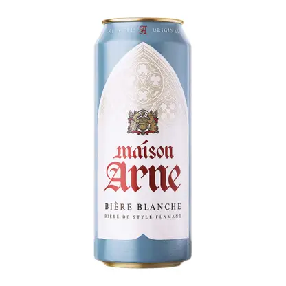 Изображение товара Пивной напиток Maison Arne Biere Blanche 4.9% 430мл