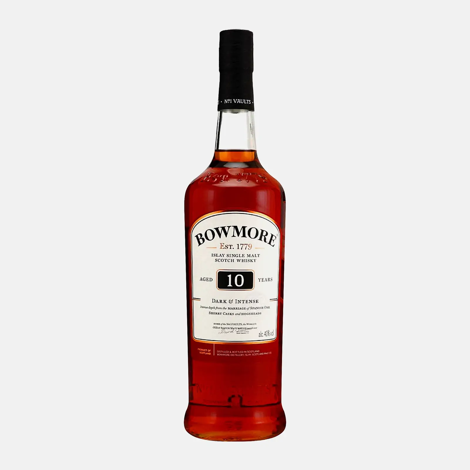 Виски Bowmore 10 yo Dark and Intense 40% 1л