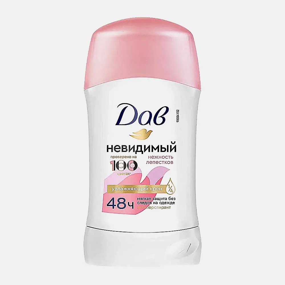 Антиперспирант-карандаш Дав Невидимый Нежность лепестков 40мл