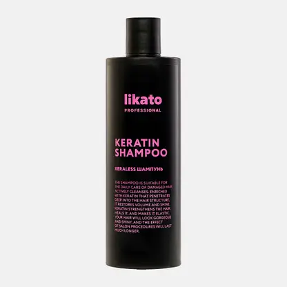 Кератин-шампунь для волос Likato Professional Keraless 400мл