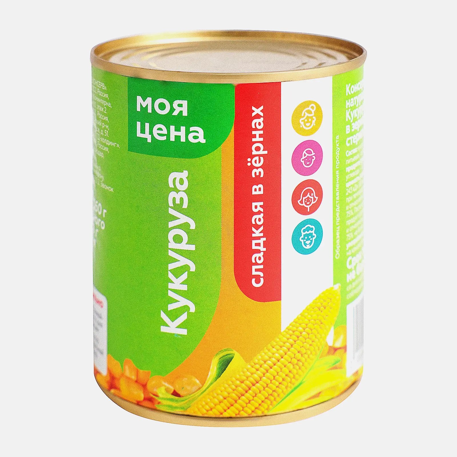 Кукуруза Моя цена Сахарная 340г - фото 2 Кукуруза Моя цена Сахарная 340г - фото 2