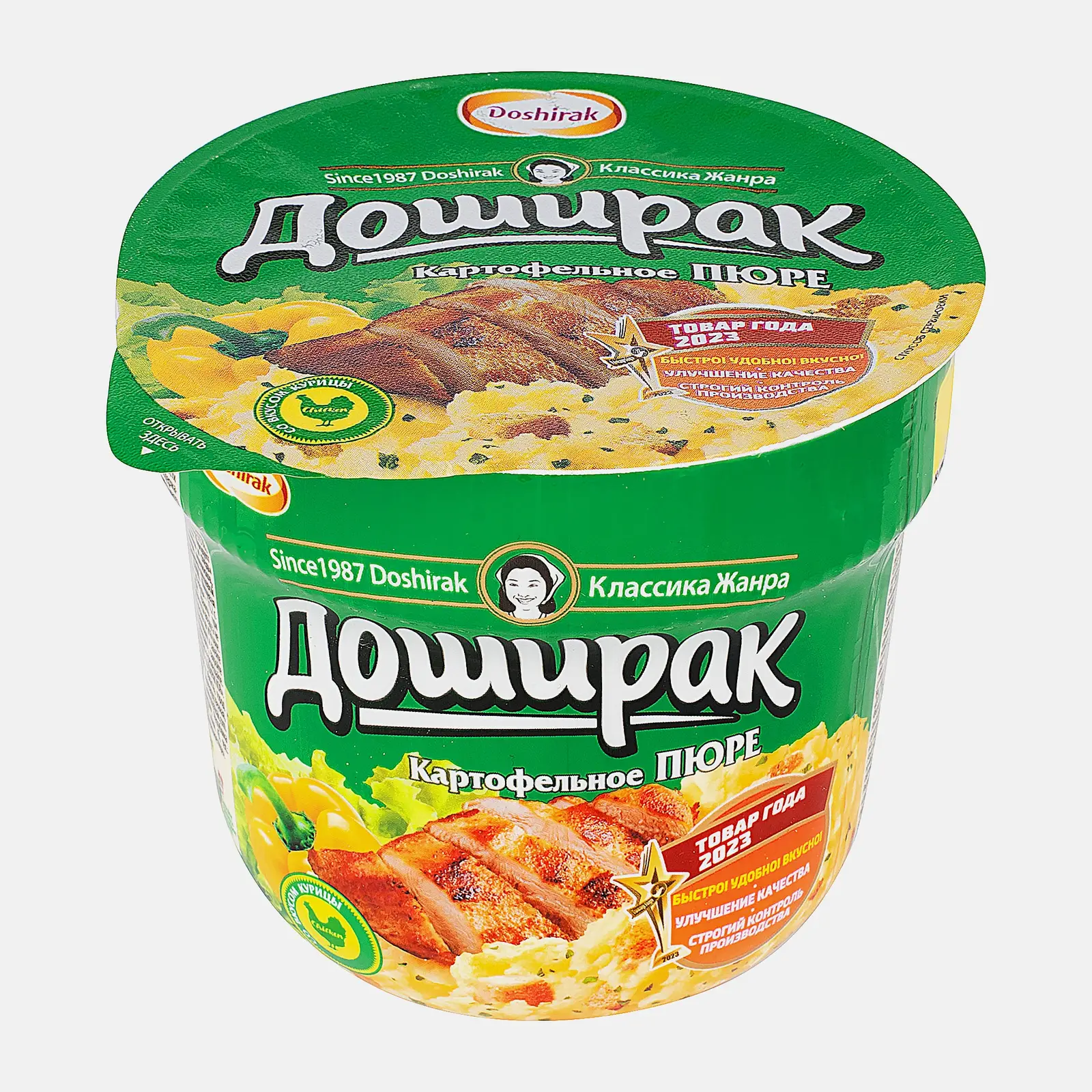 Пюре Доширак картофельное со вкусом курицы 40г