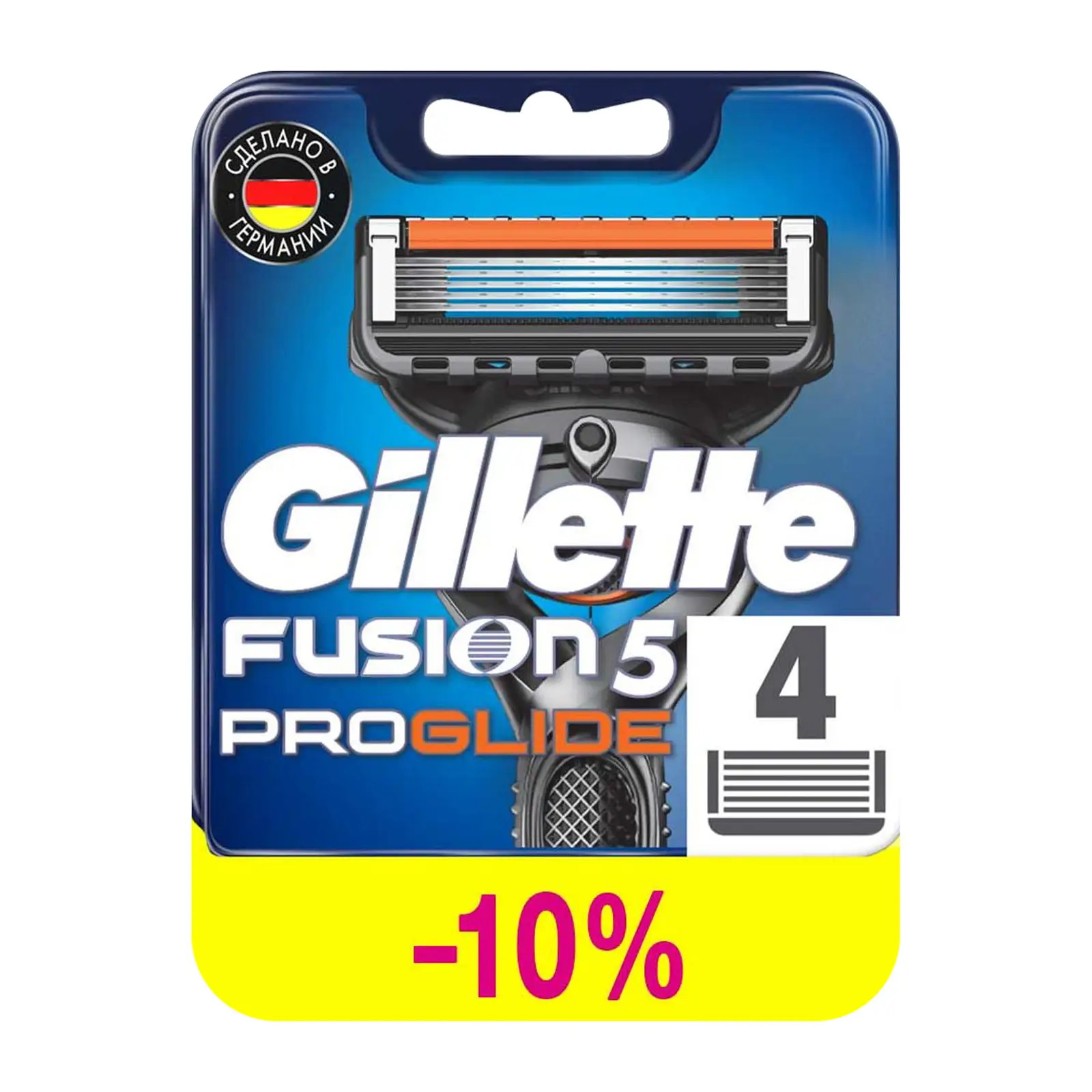 Кассеты для бритья Gillette Fusion 5 ProGlide 4шт