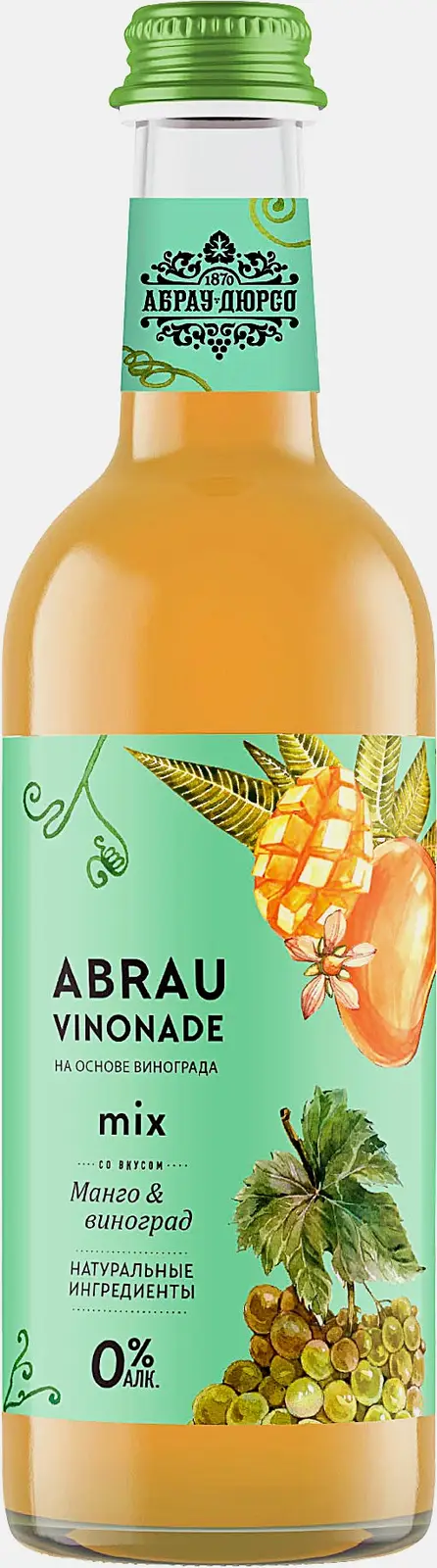 Изображение товара Напиток Vinonade Abrau Манго-Виноград 375мл