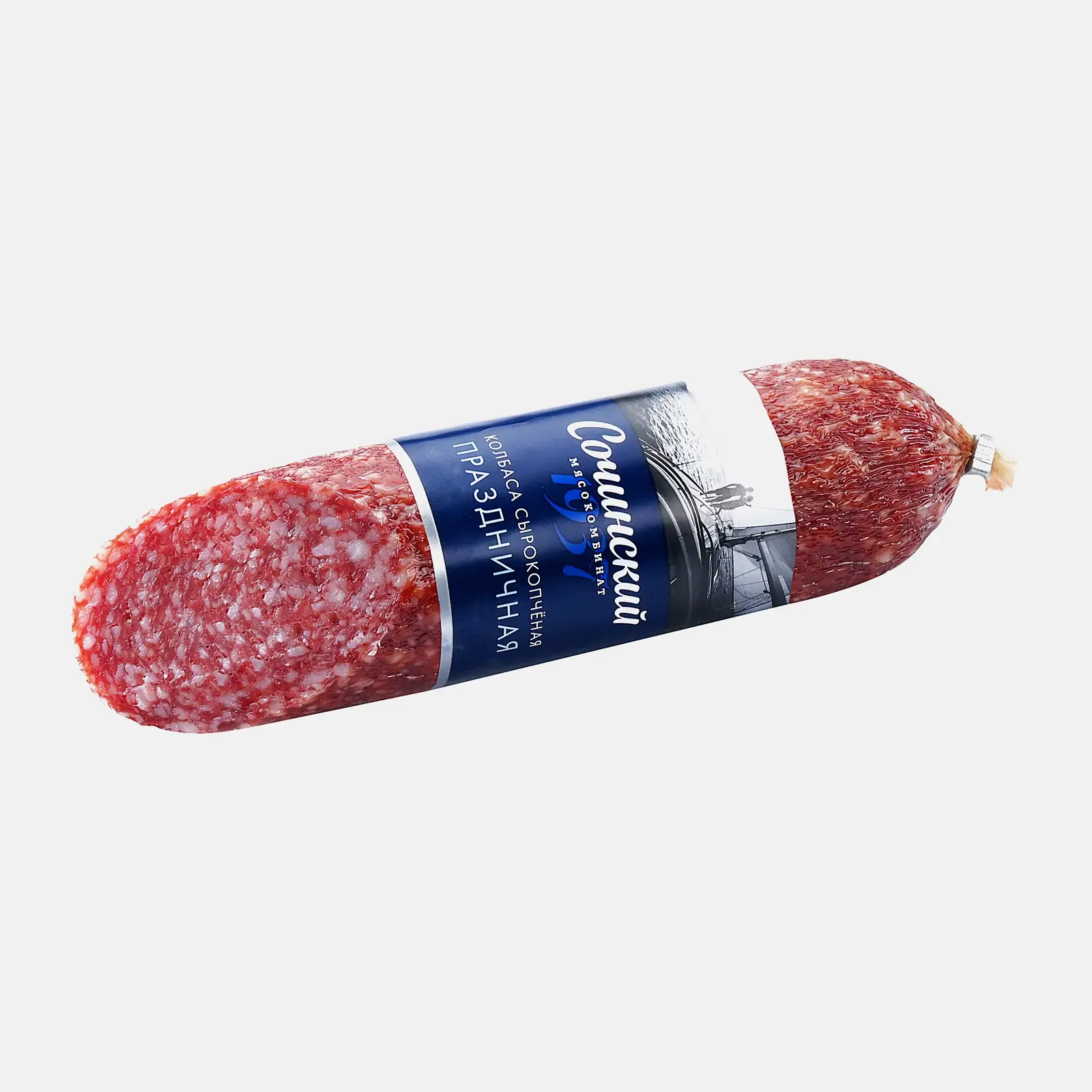 Колбаса Праздничная сырокопченая 260г