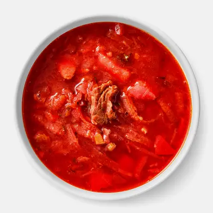 Борщ с мясом 250г