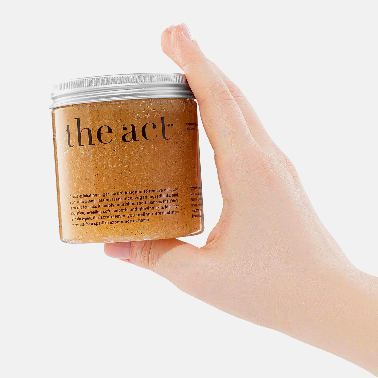 Скраб для тела The Act сахарный Кокосовое печенье 280г - фото 2