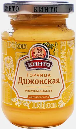 Соус Кинто Горчица Дижонская острая 170мл