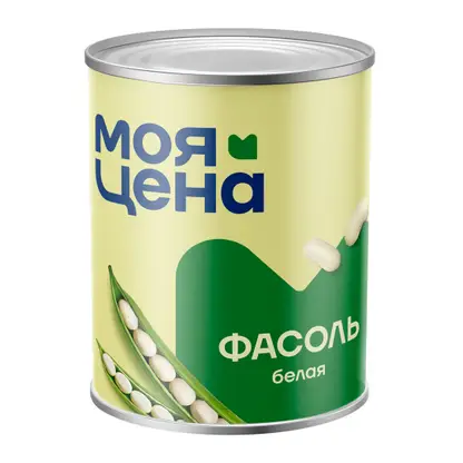 Изображение товара Фасоль Моя цена белая 360г