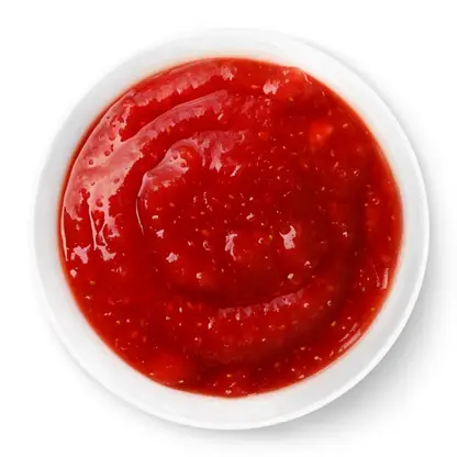 Изображение товара Десерт фруктовый Яблоко клубника 2шт 200г