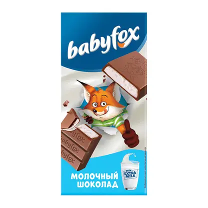 Изображение товара Шоколад Babyfox 90г