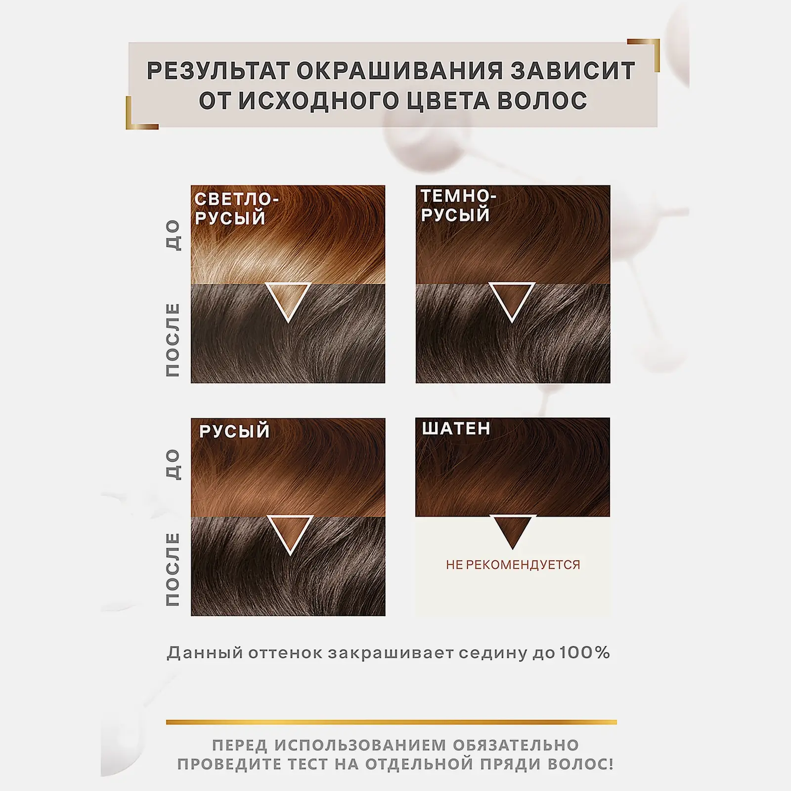 Стойкая крем-краска Studio 6.1 Пепельно-русый 115мл - фото 5