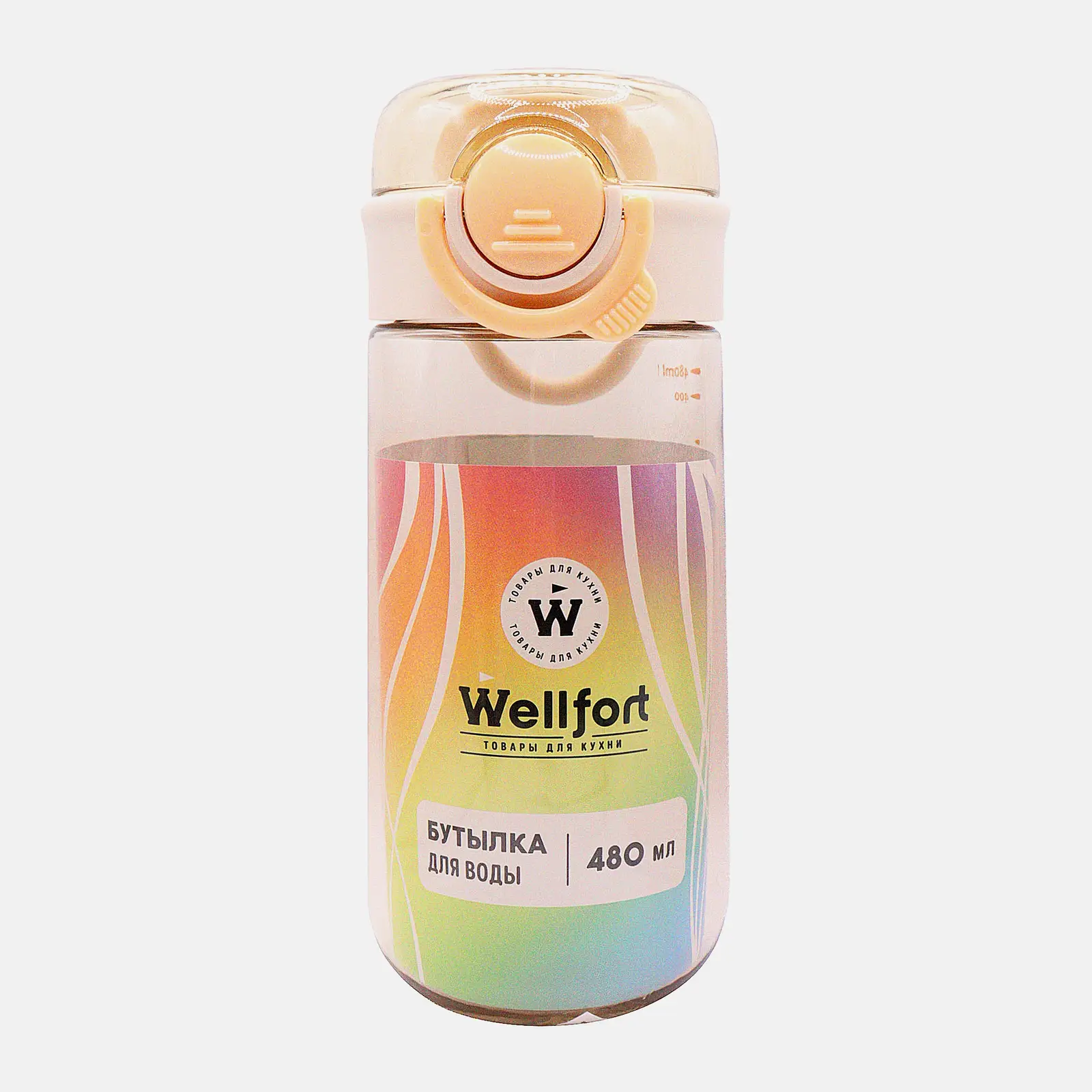 Бутылка для воды Wellfort 480мл в ассортименте - фото 3 Бутылка для воды Wellfort 480мл в ассортименте - фото 3