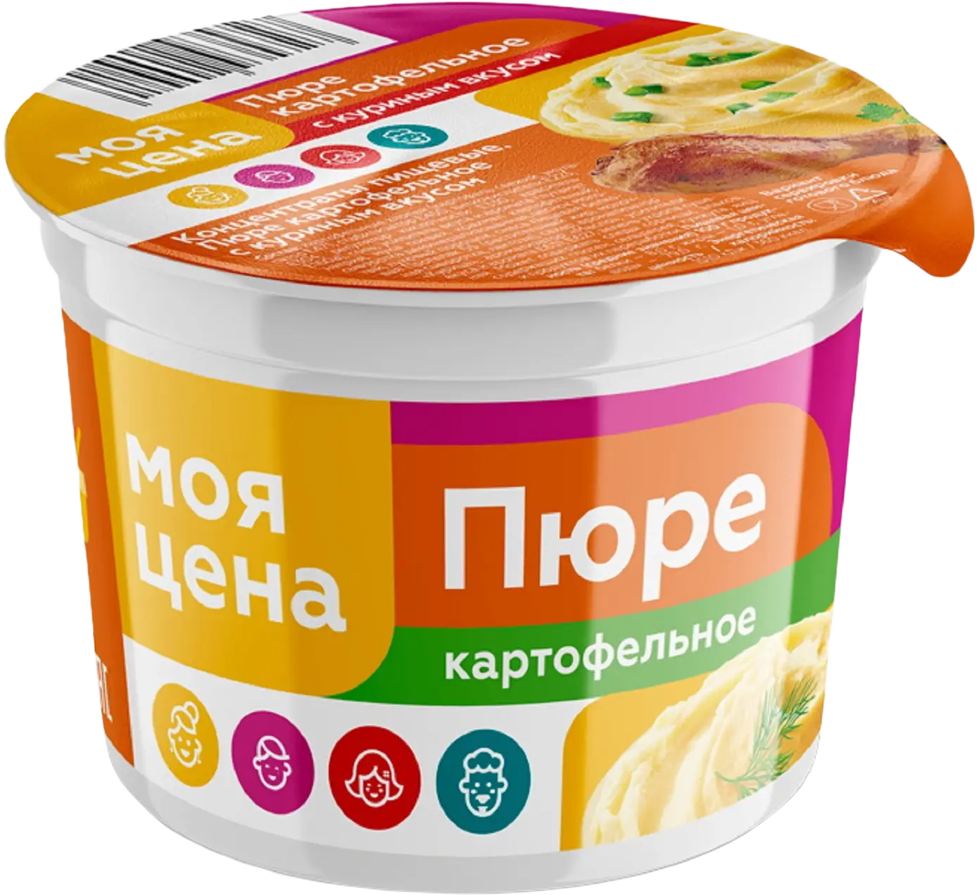 Пюре Моя цена со вкусом курицы 37г - Магнит-Продукты