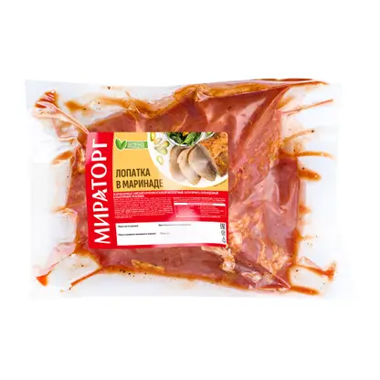 Изображение товара Лопатка свиная Мираторг охлажденная в маринаде