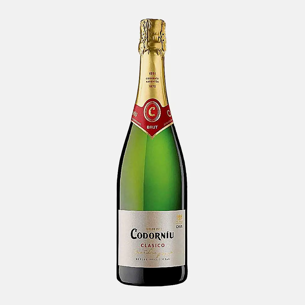 Белое вино игристое Сlasico брют Codorniu 11% 750мл Белое вино игристое Сlasico брют Codorniu 11% 750мл