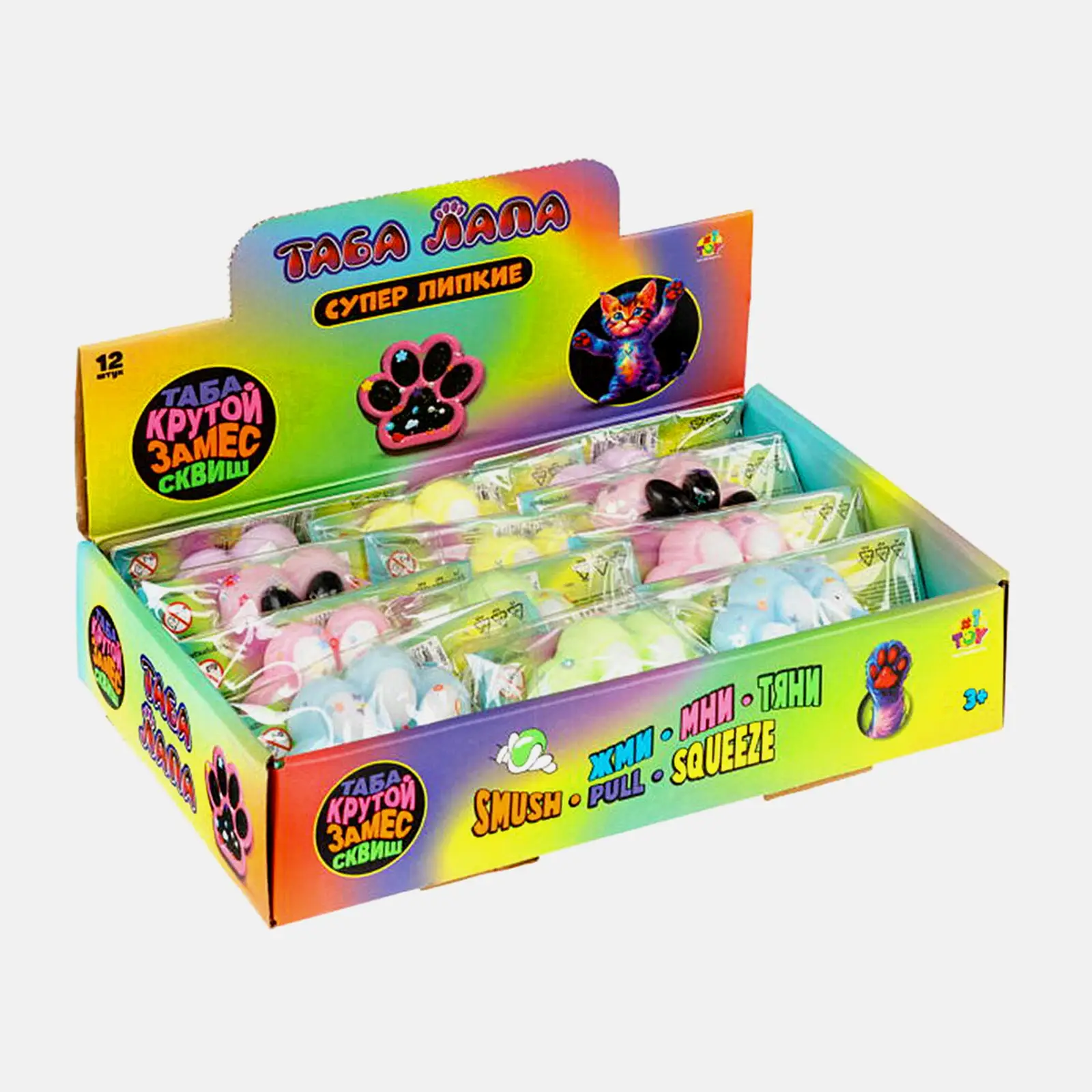 Игрушка Жмяка Крутой замес Лапы в ассортименте