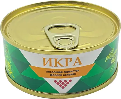 Изображение товара Икра форели лососевая зернистая 95г