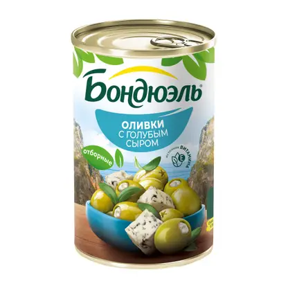 Изображение товара Оливки Бондюэль с сыром 300г