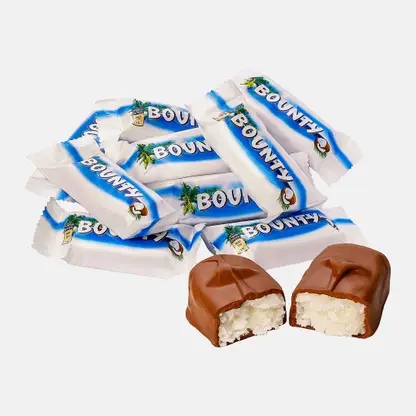 Конфеты шоколадные с мякотью кокоса Bounty