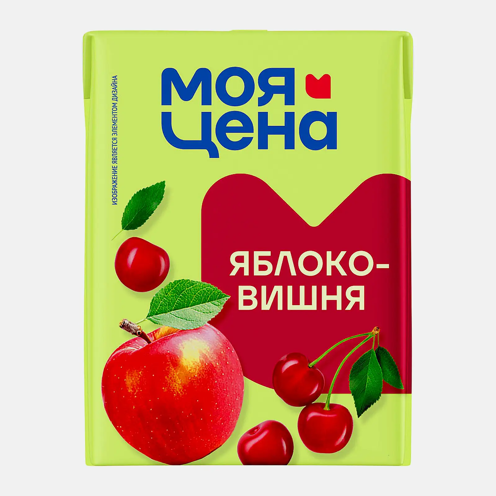 Изображение товара Напиток Моя цена Яблоко-вишня 200мл