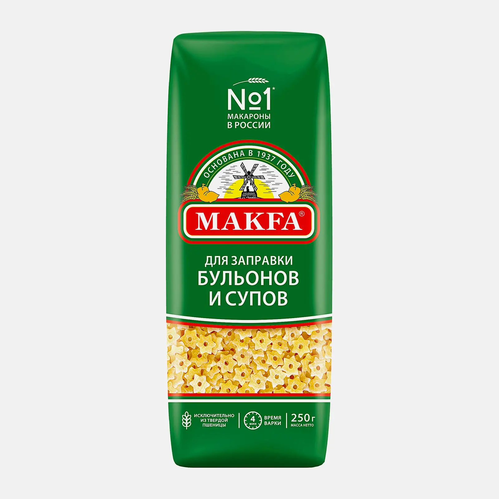 Изображение товара Макароны Makfa Звездочки 250г