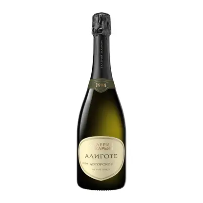Вино Валерий Захарьин Алиготе белое игристое брют 11.5% 750мл