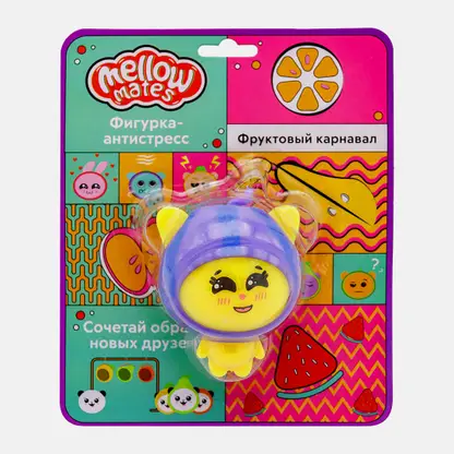 Игрушечная фигурка тянучка в шапочке Mellow Mates
