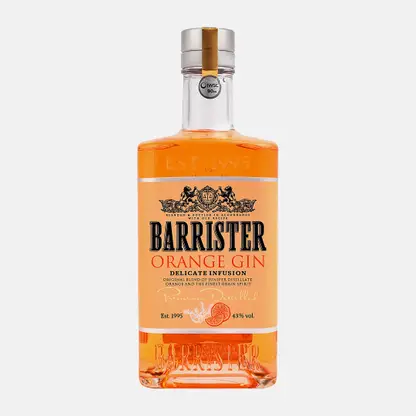 Джин Barrister Orange дистиллированный 43% 700мл