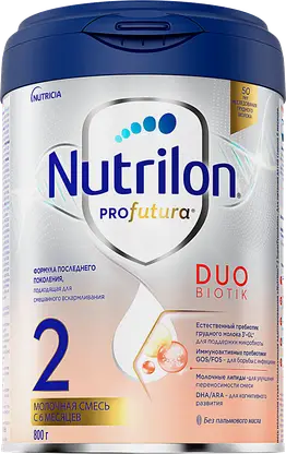 Смесь сухая молочная Profutura Duobiotik 2 Nutrilon 800г