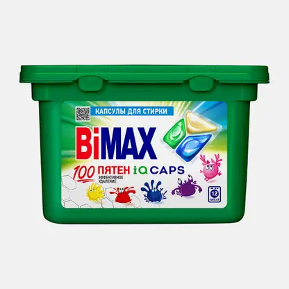Капсулы для стирки Bimax 100 пятен 12шт
