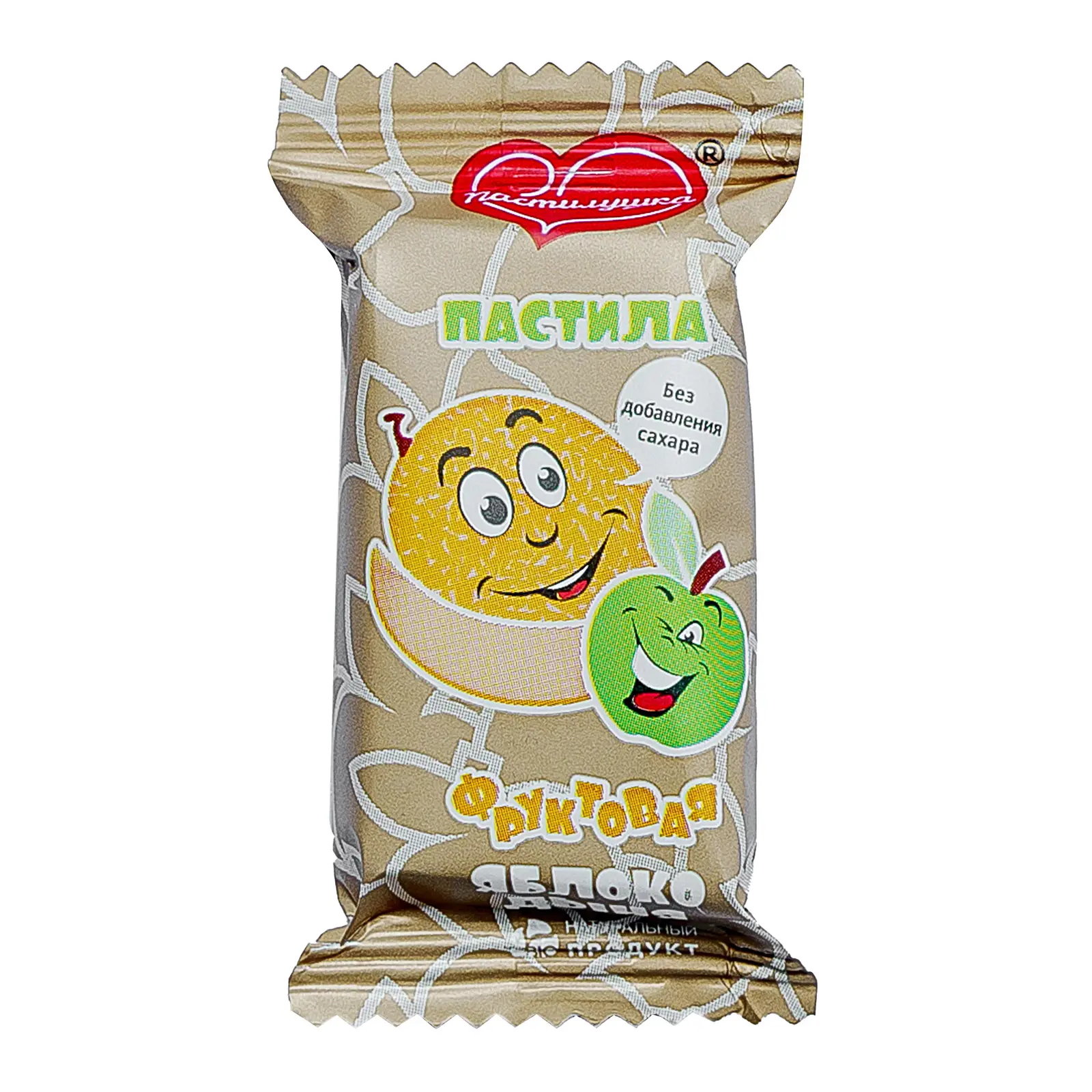 Изображение товара Пастила Пастилушка Фруктовая ассорти 0.3 кг натуральное лакомство без сахара