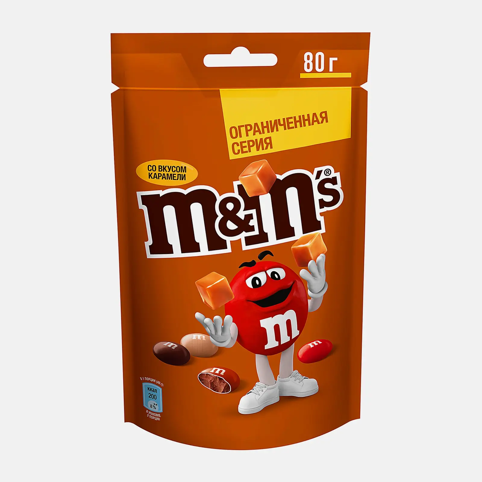 Драже со вкусом карамели M&M’s 80г Драже со вкусом карамели M&M’s 80г