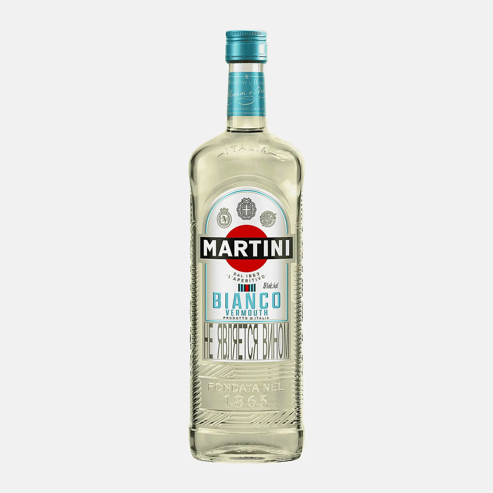 Изображение товара Martini Bianco белый сладкий вермут 15 0.5л Италия