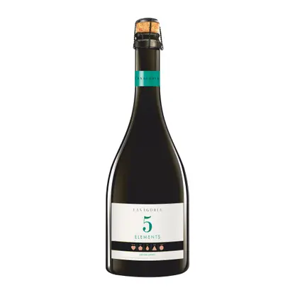 Белое вино игристое брют 5 Elements 13% 750мл