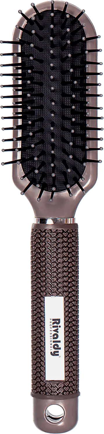 Расческа Магнат Brown массажная узкая 4*23*4.7см 82г