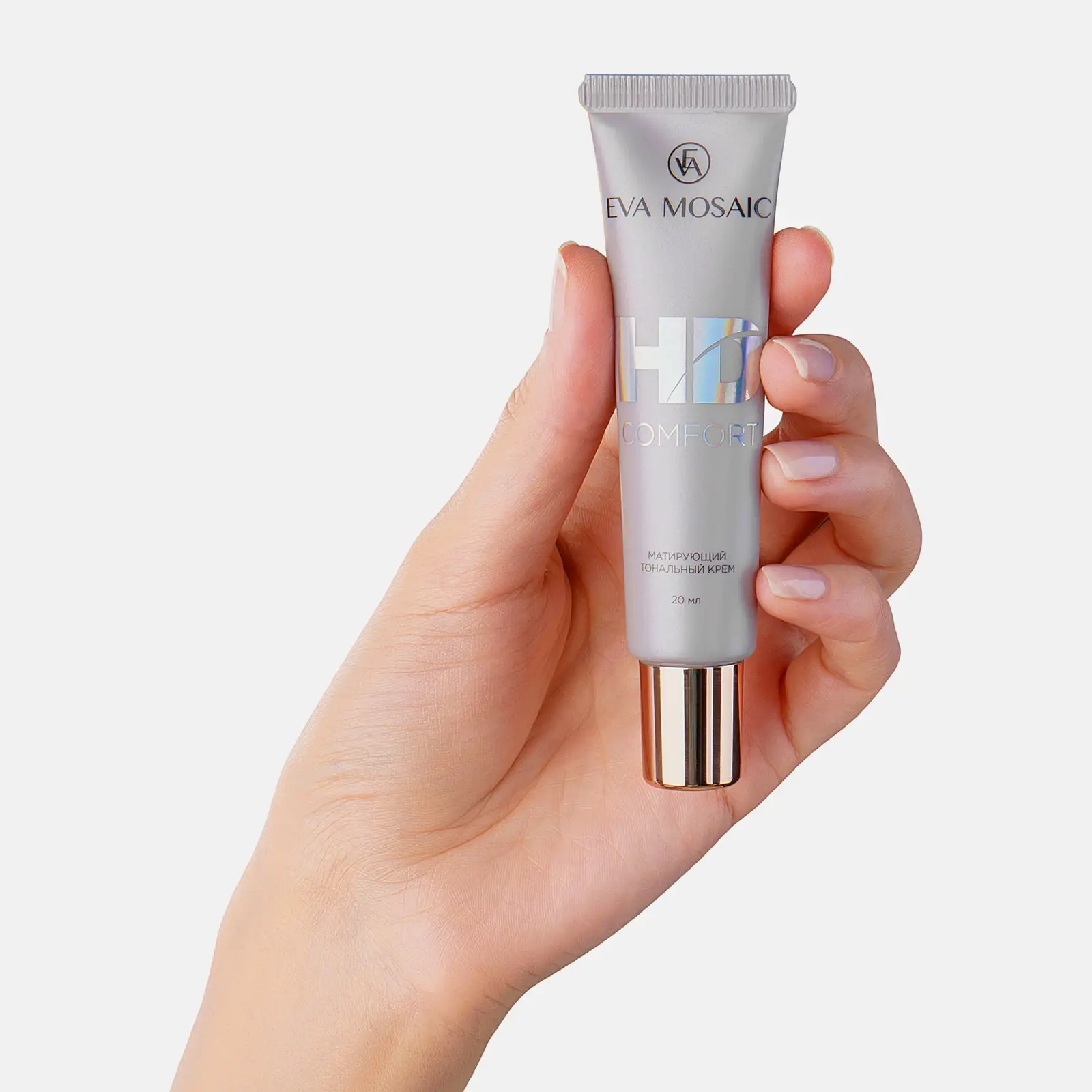 Тональный крем Eva Mosaiс HD Comfort матирующий тон 01 Фарфор