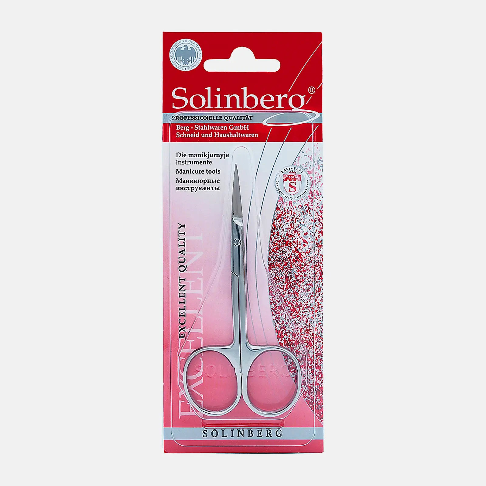 Ножницы маникюрные Solinberg 212-051 26г 6.6*17.2*1см