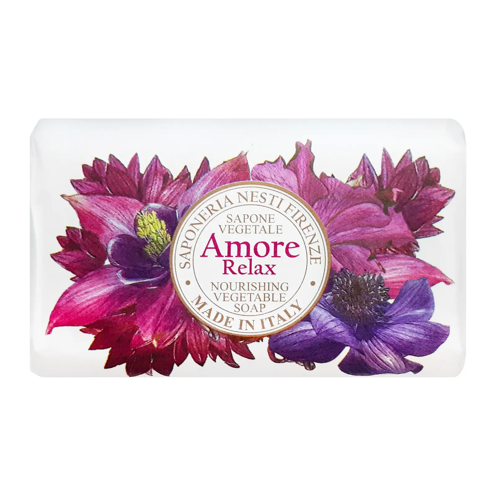 Мыло Nesti Dante Amore Relax туалетное цветочное 170г