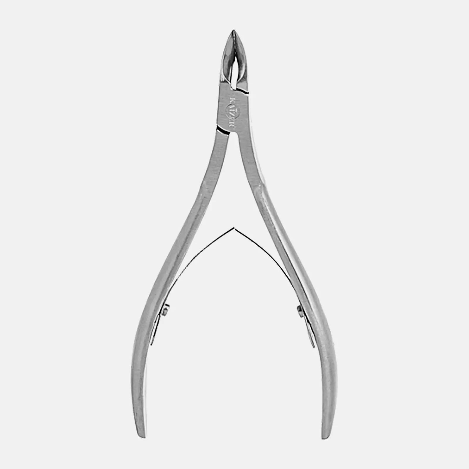 Кусачки Kaizer маникюрные 2-пружинные матовые