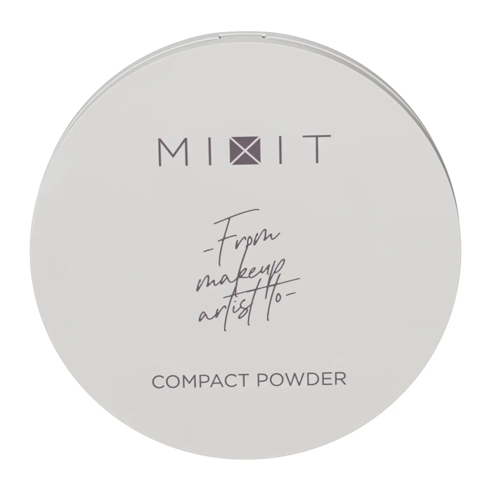 Пудра для лица Mixit Make Up компактная матовая тон 03