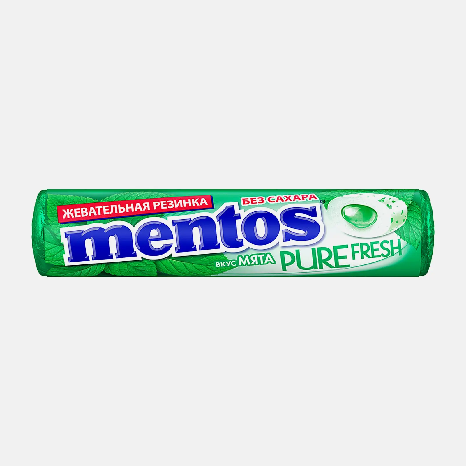 Жевательная резинка мята Mentos 15.5г